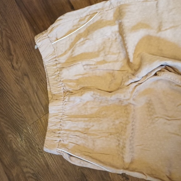 & Other Stories Khaki Tan Luxury Pajama Style Trousers A1 - Picture 4 of 7